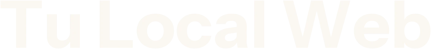 Tu Local Web
